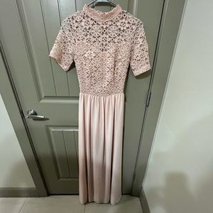 Light pink Maxi dress